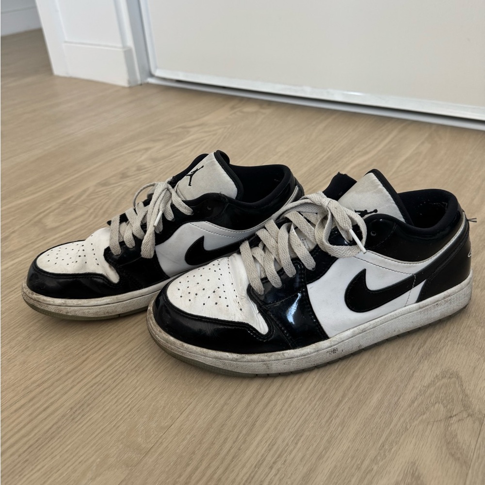 Nike Air Jordan 1 Low SE All-Star Patent Black White DV1309-100 Men’s 9.5 EU 43